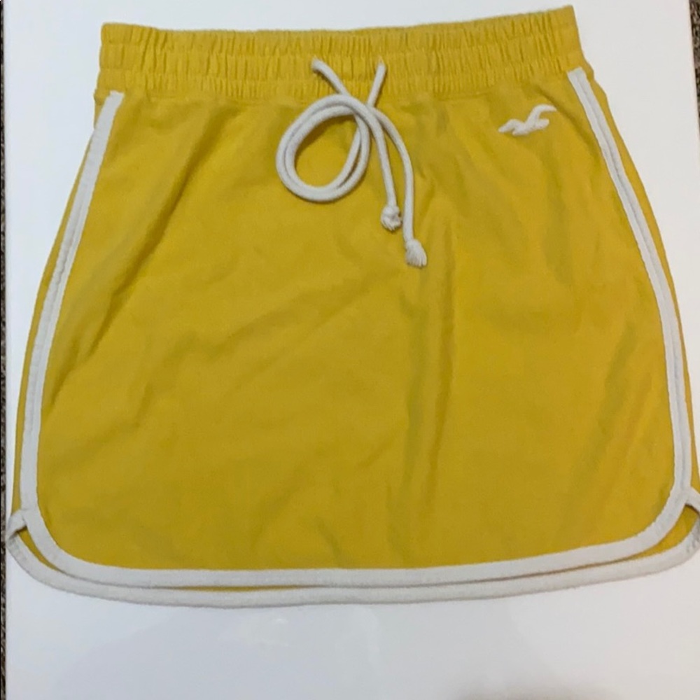 Yellow Hollister Skirt